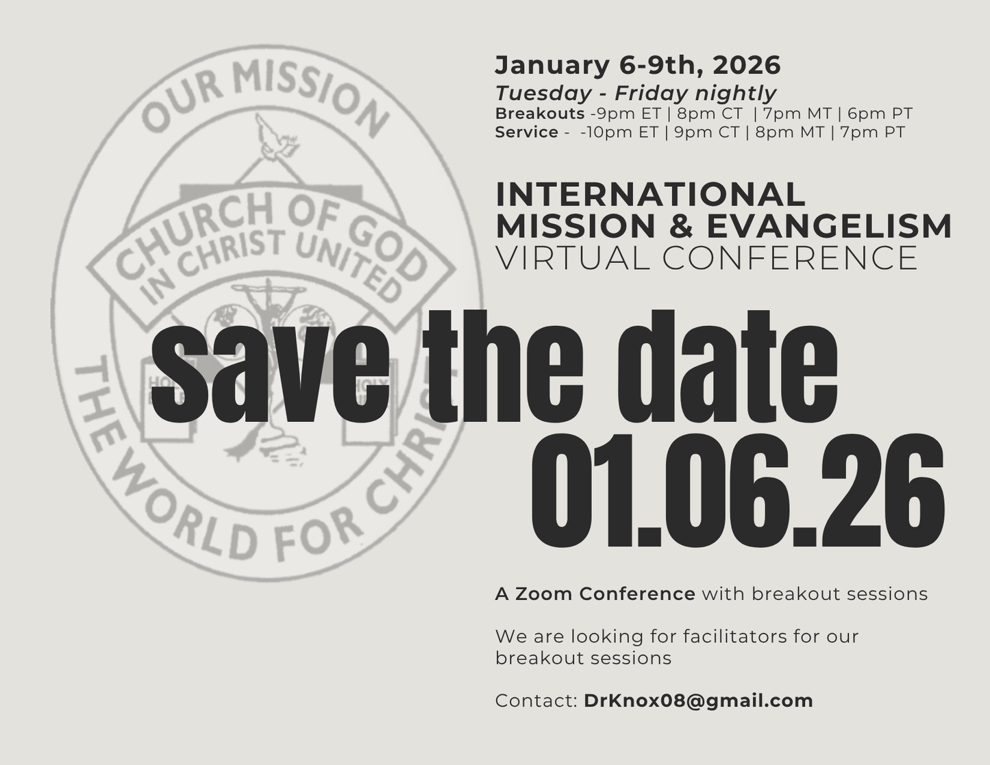 2025 Mission & Evangelism Conference